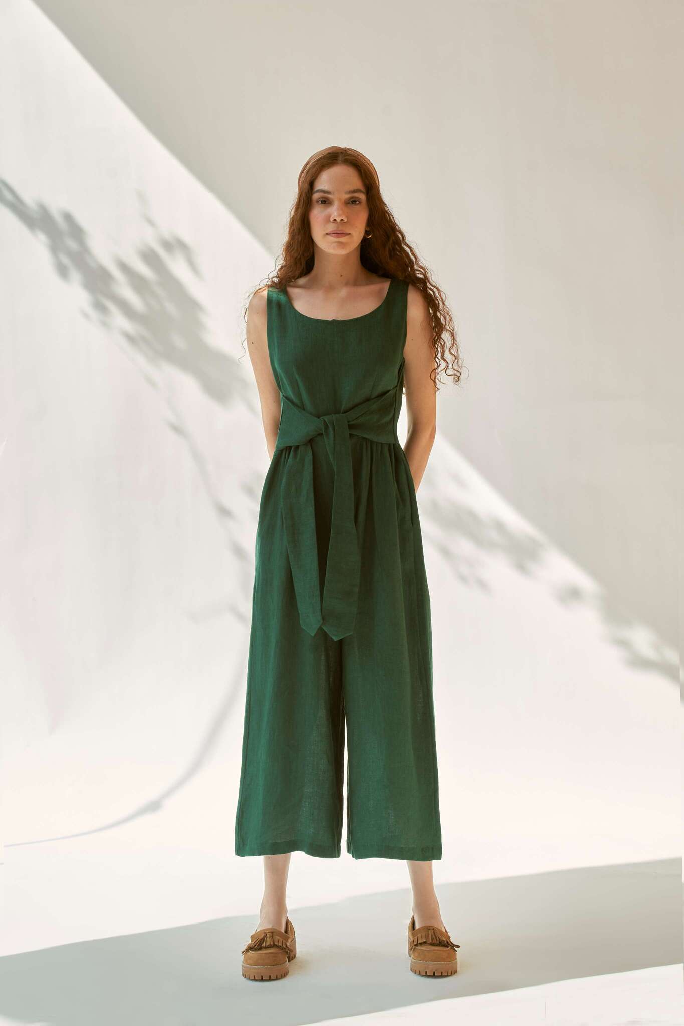 Beyond Basic - Evergreen - CiceroniJumpsuitPaeony