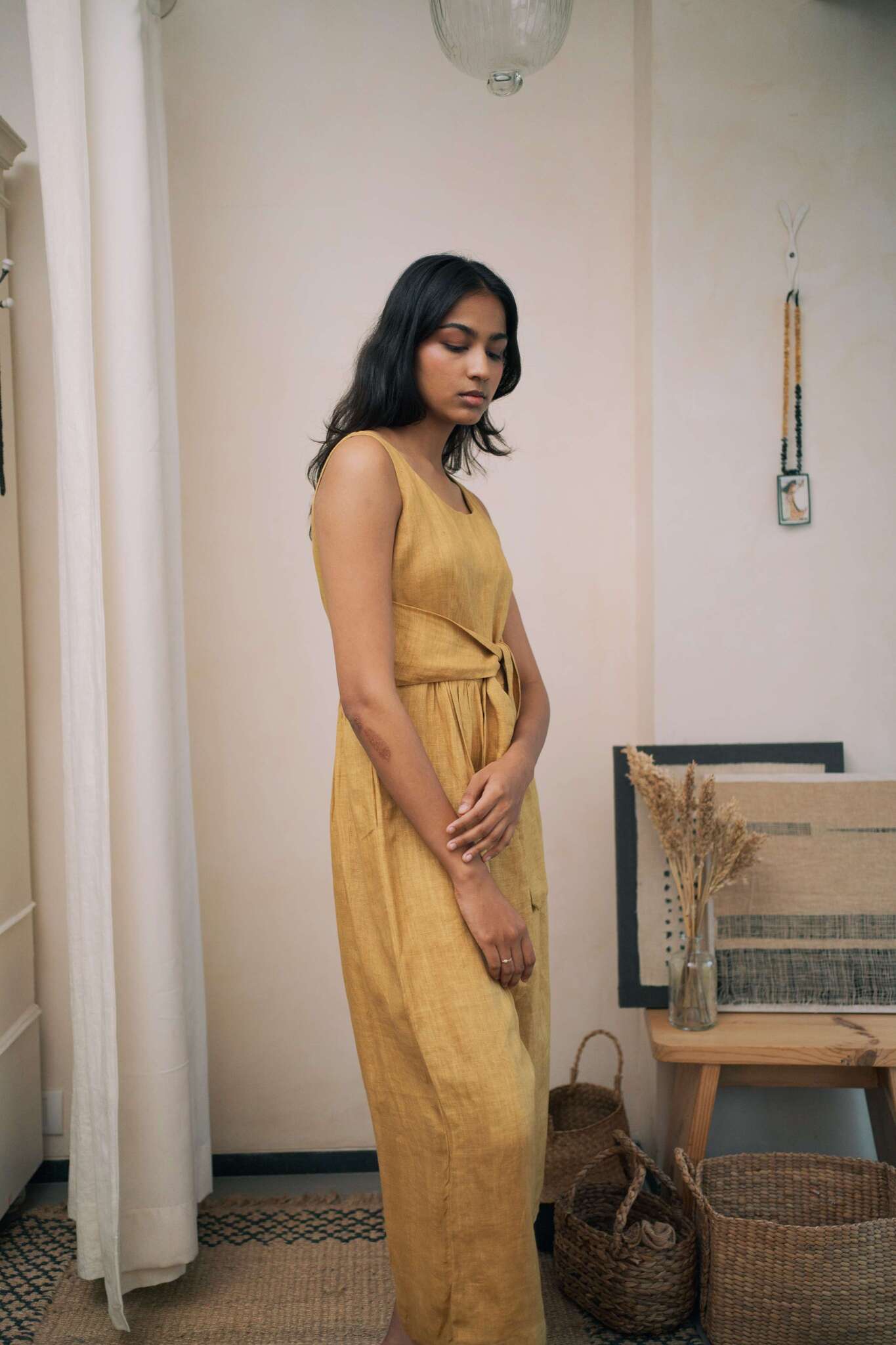 Beyond Basic - Mustard - CiceroniJumpsuitPaeony