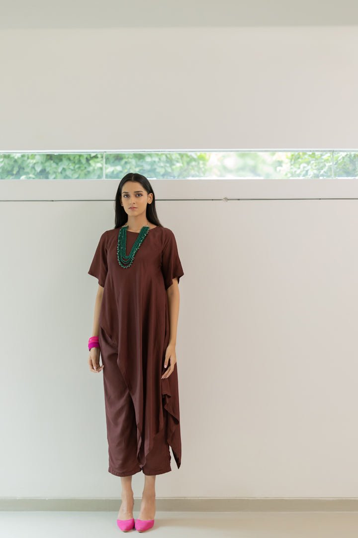 Bhaavini Asymetric Co - ord Set - CiceroniKurta Set, Festive WearSilai Studio