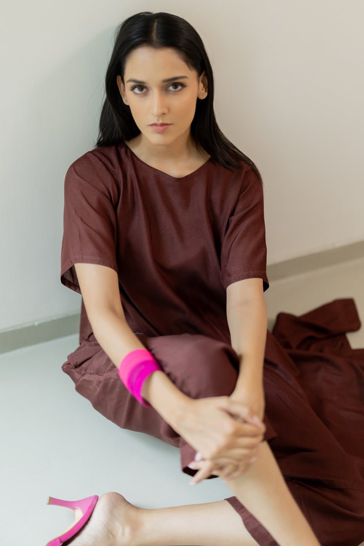 Bhaavini Asymetric Co - ord Set - CiceroniKurta Set, Festive WearSilai Studio