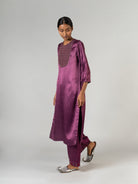 Bhil Purple Kurta - CiceroniKurtaShades of India