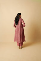 Bijli Begum Embroidered Kurta Set- Set of 3 - CiceroniKurta Set, Festive WearPants and Pajamas