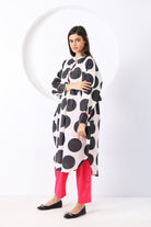 Bindi Co - ord Set - Black & Pink - CiceroniKurta Set, Everyday WearSheetal Joshi Verma