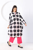 Bindi Co - ord Set - Black & Pink - CiceroniKurta Set, Everyday WearSheetal Joshi Verma