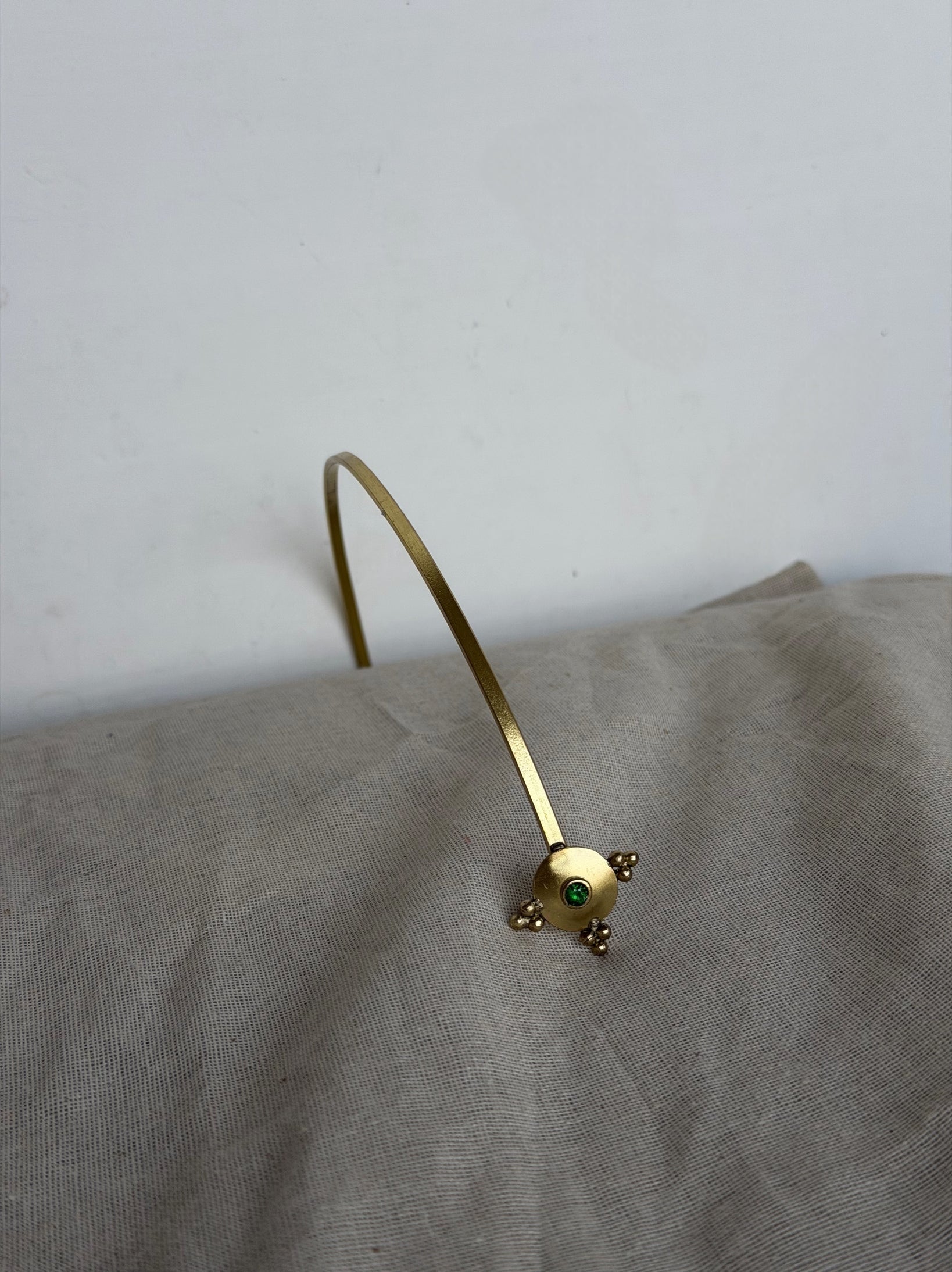 Bindi (Green stone) - Head gear - CiceroniHair AccessoriesBy Nirjari