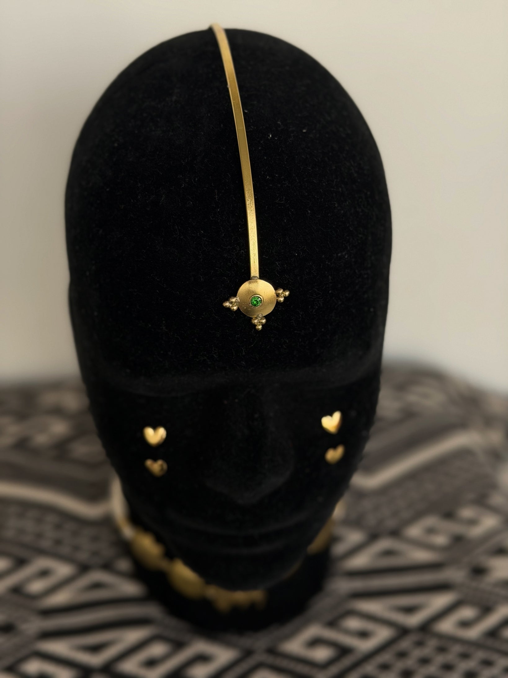 Bindi (Green stone) - Head gear - CiceroniHair AccessoriesBy Nirjari