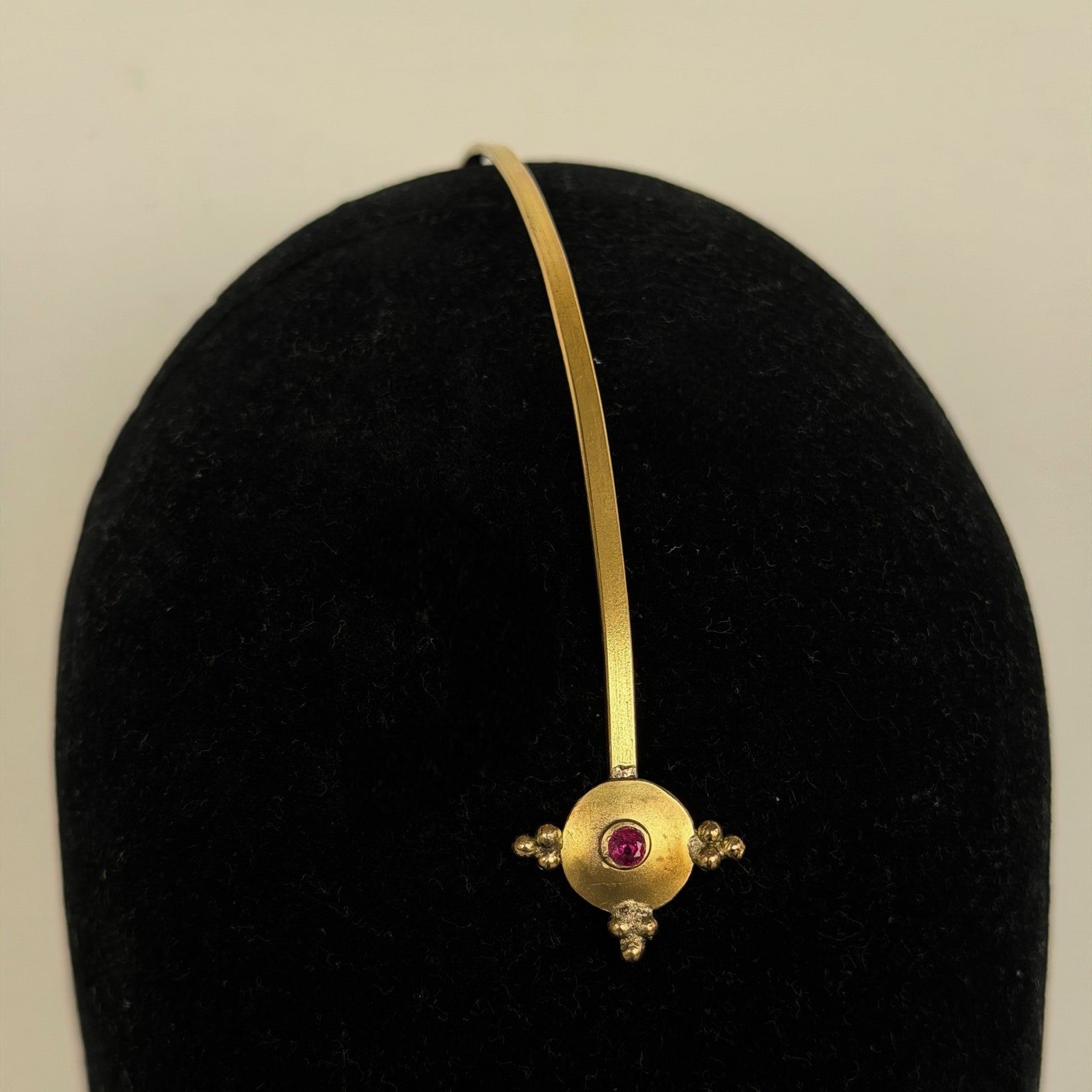 Bindi (Pink stone) - Head gear - CiceroniHair AccessoriesBy Nirjari