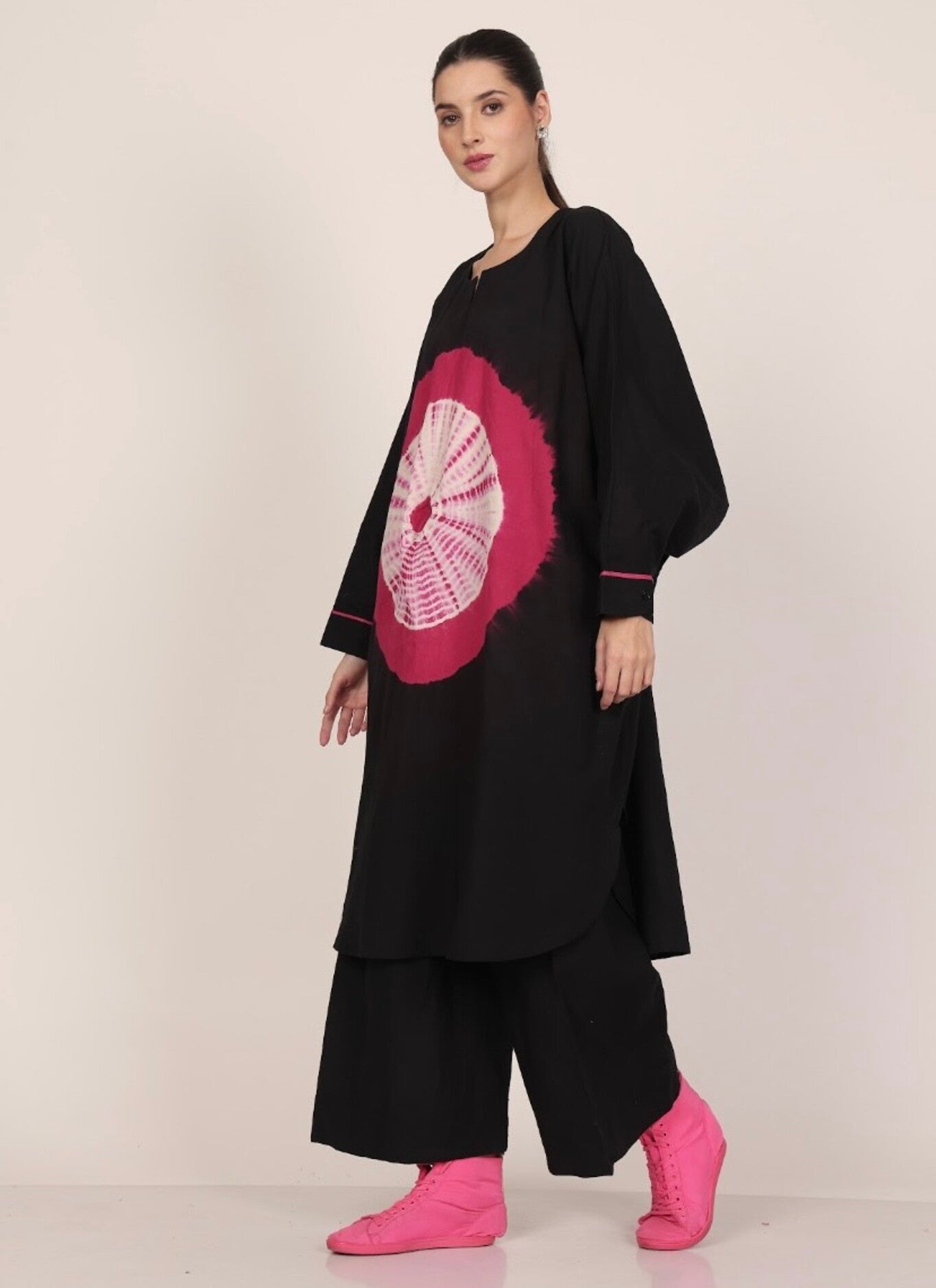 Bindu Co - ord Set - Black - CiceroniKurta Set, Everyday WearSheetal Joshi Verma