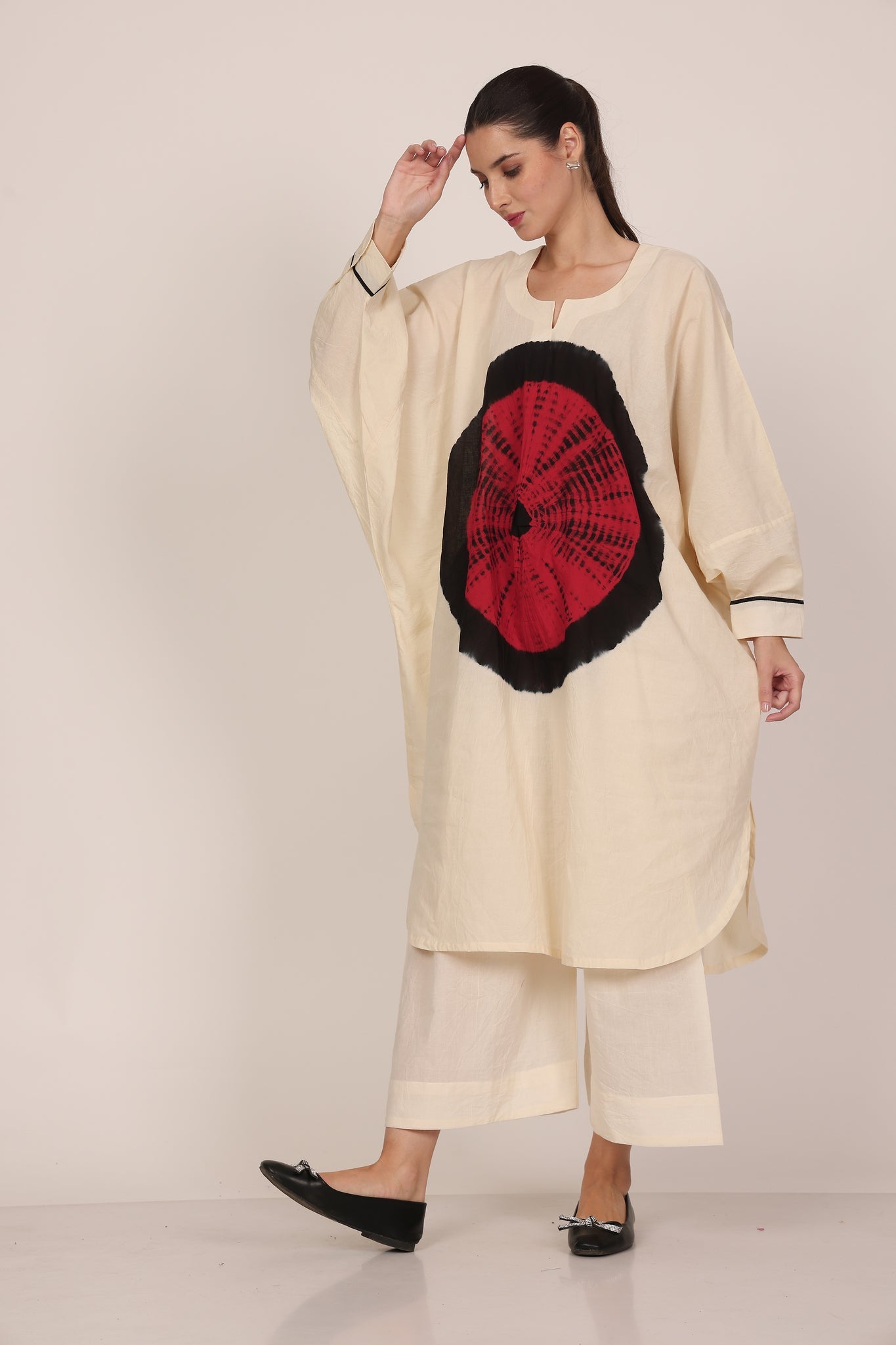 Bindu Co - ord Set - Off - White - CiceroniKurta Set, Everyday WearSheetal Joshi Verma
