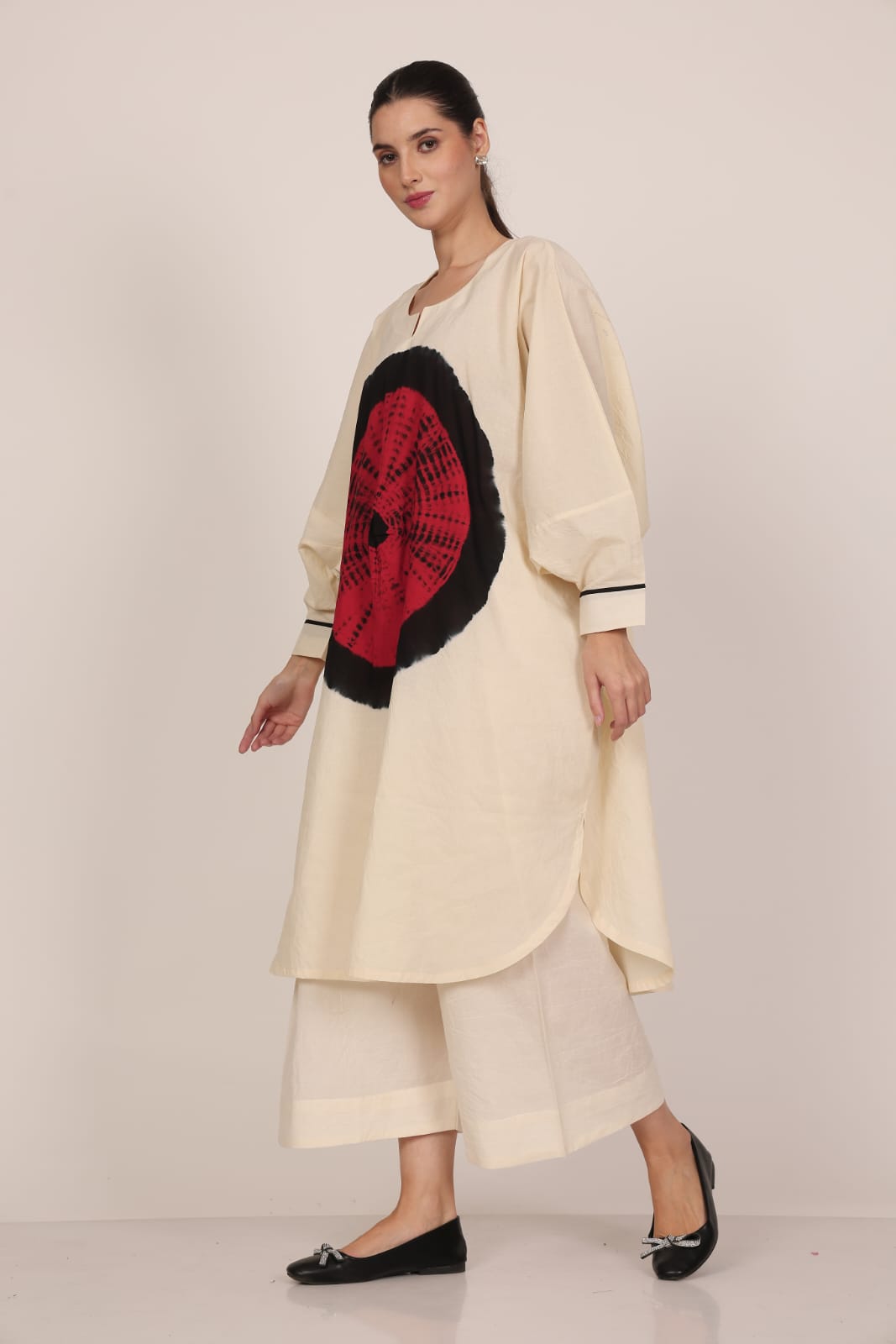 Bindu Co - ord Set - Off - White - CiceroniKurta Set, Everyday WearSheetal Joshi Verma