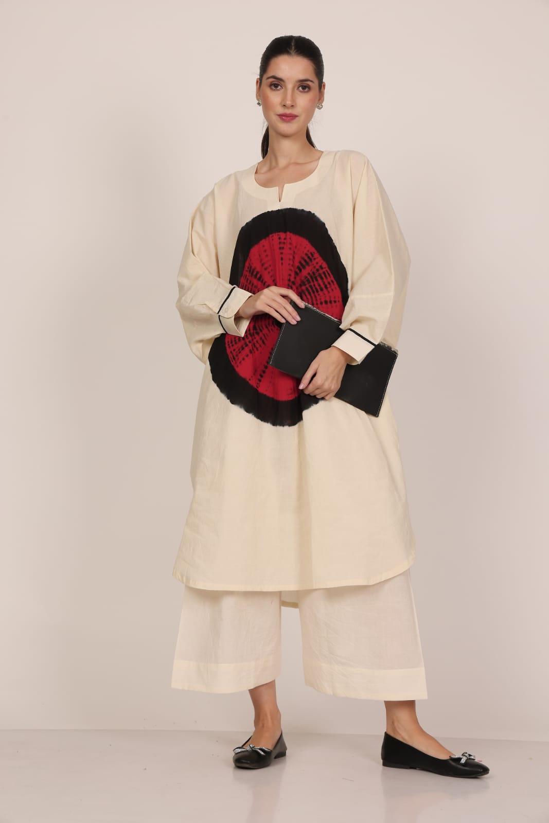 Bindu Co - ord Set - Off - White - CiceroniKurta Set, Everyday WearSheetal Joshi Verma