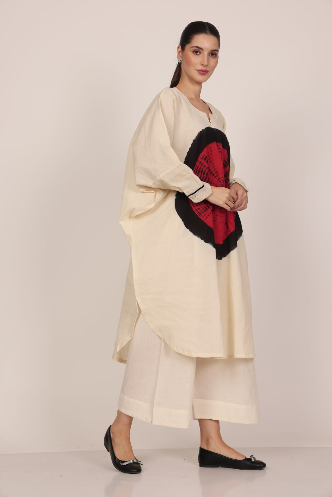 Bindu Co - ord Set - Off - White - CiceroniKurta Set, Everyday WearSheetal Joshi Verma