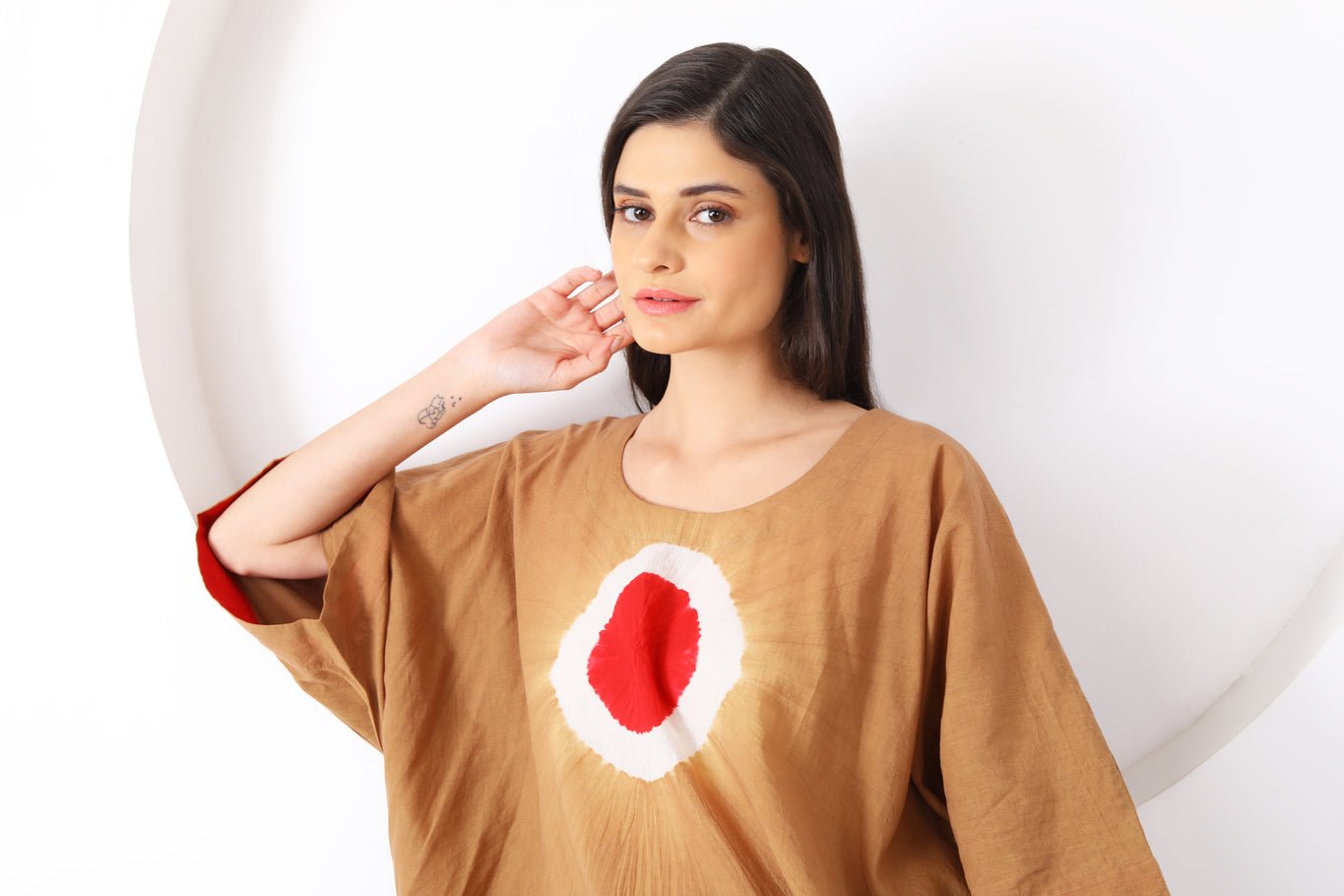 Bindu Set LS - Beige - CiceroniKurta Set, Everyday WearSheetal Joshi Verma