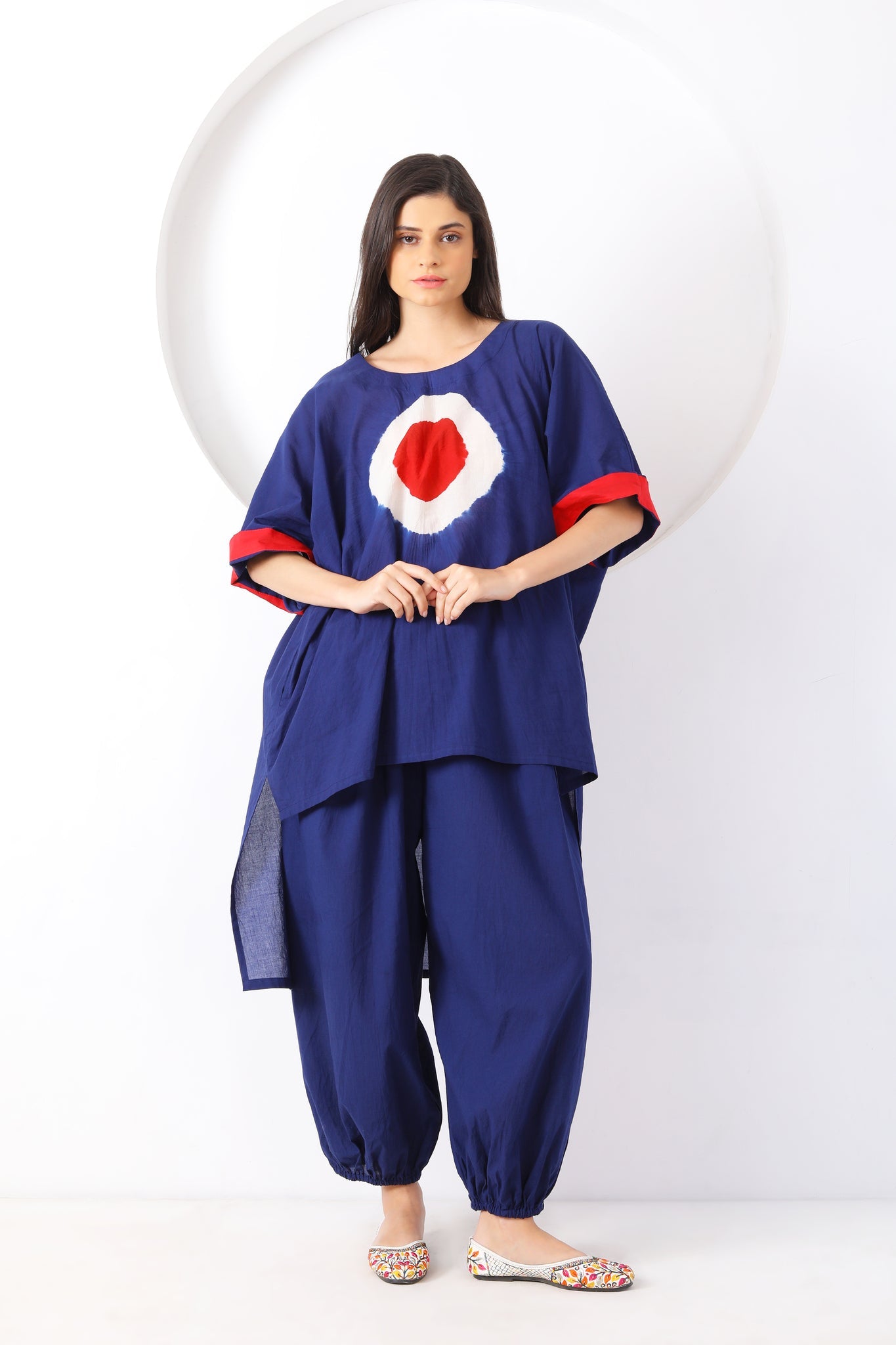 Bindu Set LS - Indigo Blue - CiceroniKurta Set, Everyday WearSheetal Joshi Verma
