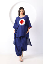 Bindu Set LS - Indigo Blue - CiceroniKurta Set, Everyday WearSheetal Joshi Verma