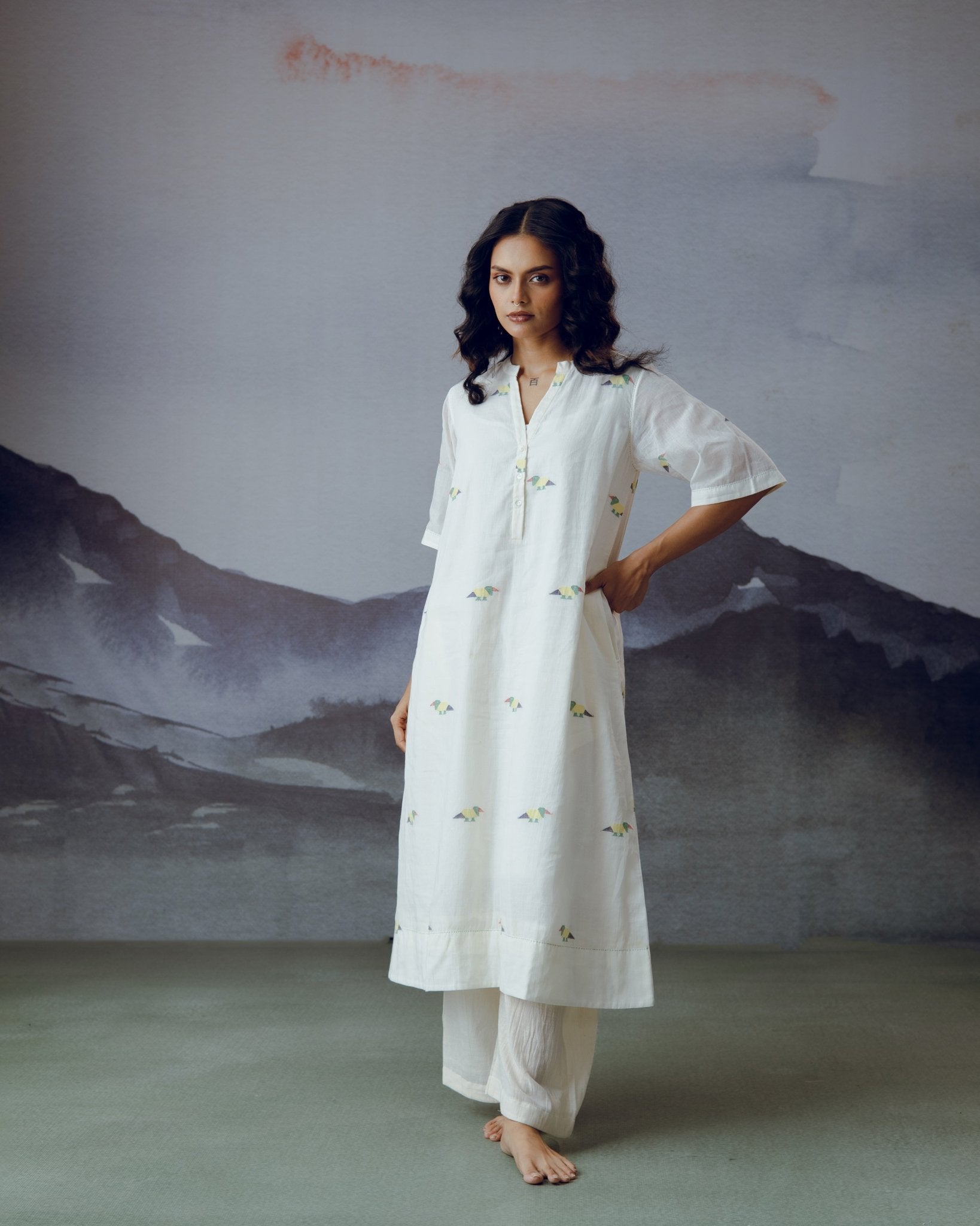 Birdy Kurta - CiceroniKurta Set, Everyday WearGulmohar Calcutta