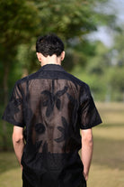 Black Appliqué Shirt - CiceroniMen ShirtsRAAS Life