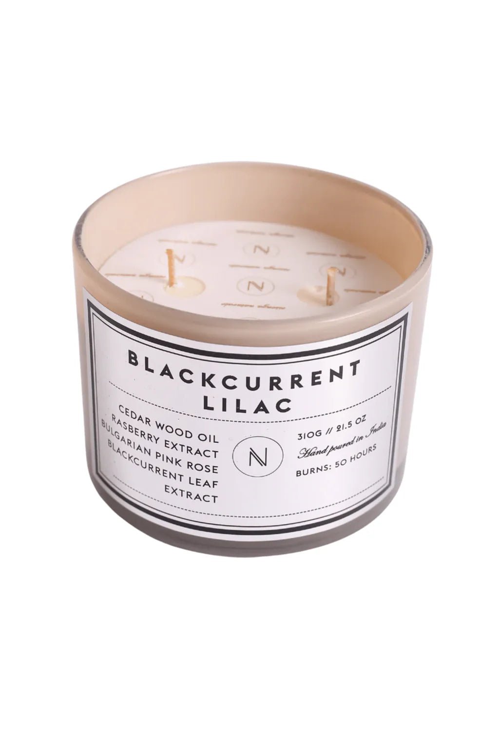 Black current Infused In Lilac Candle - CiceroniCandleNASO