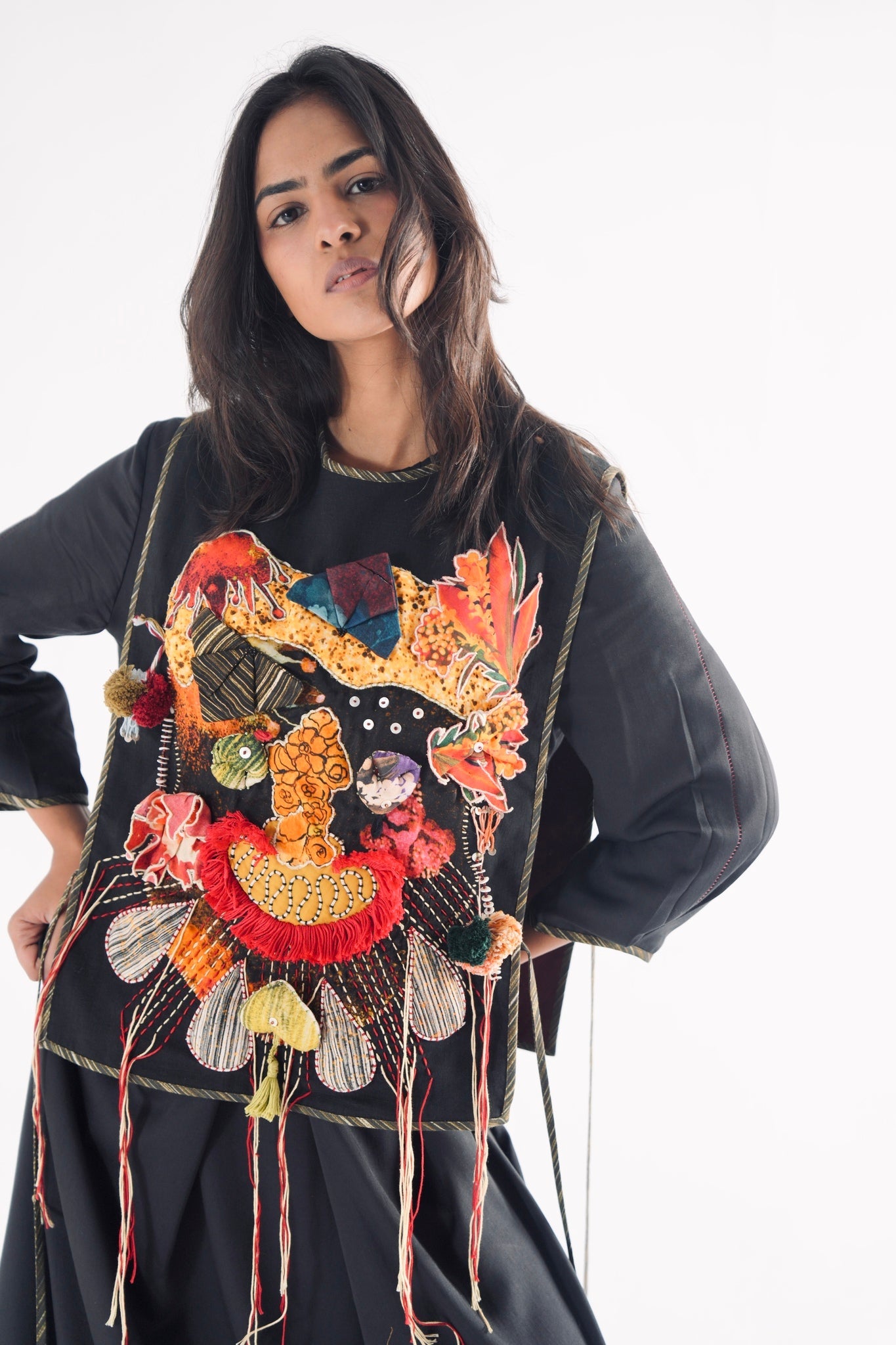 Black Echo Gilet - CiceroniJacketsTil