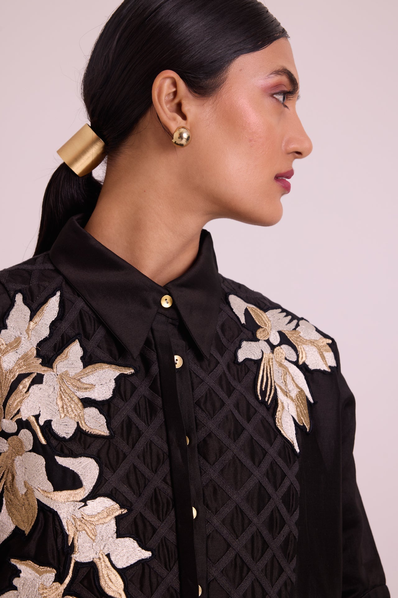 Black Mimi - Framed Shirt Dress - CiceroniDressesMadder Much