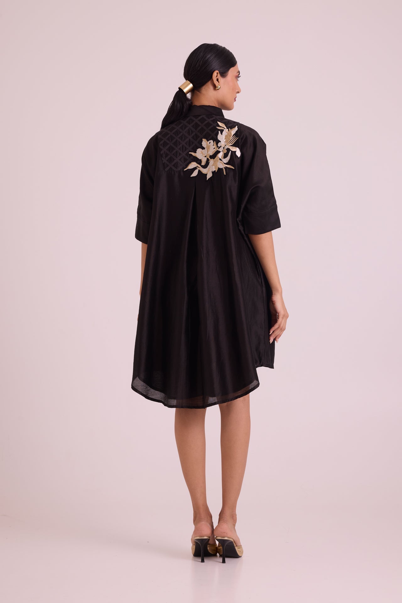Black Mimi - Framed Shirt Dress - CiceroniDressesMadder Much