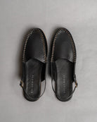 Black Mule Loafers - Women - CiceroniSandalsSlomotion
