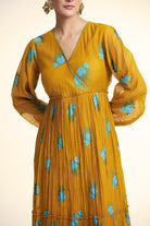 Bliss Dress - Mustard - CiceroniDressesGaach