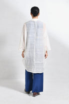 Block Jamdani Kaftan Set - CiceroniKurta Set, Everyday WearHiranya