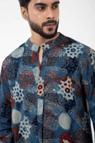 Block Printed Indigo Forever Kurta - CiceroniKurta, Everyday WearInkriti