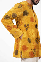 Block Printed Sunshine Forever Kurta - Yellow - CiceroniKurta, Everyday WearInkriti