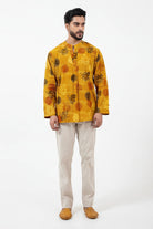 Block Printed Sunshine Forever Kurta - Yellow - CiceroniKurta, Everyday WearInkriti