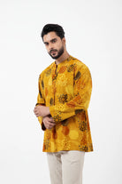 Block Printed Sunshine Forever Kurta - Yellow - CiceroniKurta, Everyday WearInkriti