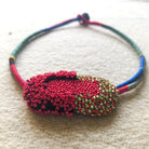 Bloom Sculpture Neckpiece - Red - CiceroniNeckpieceBandish