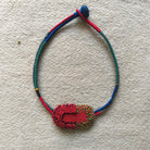 Bloom Sculpture Neckpiece - Red - CiceroniNeckpieceBandish