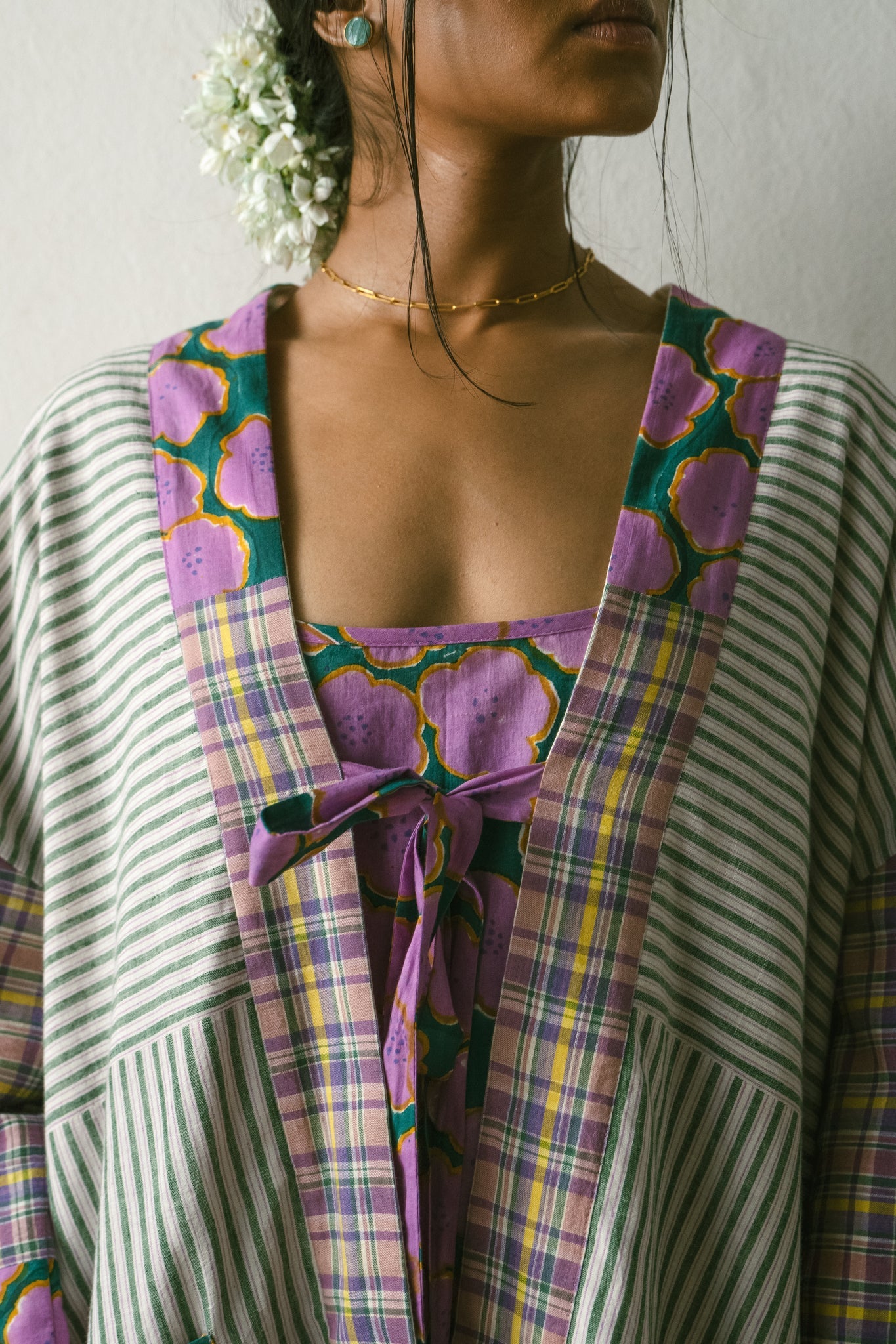 Blooming Reversible Jacket - CiceroniJacketsDeeta