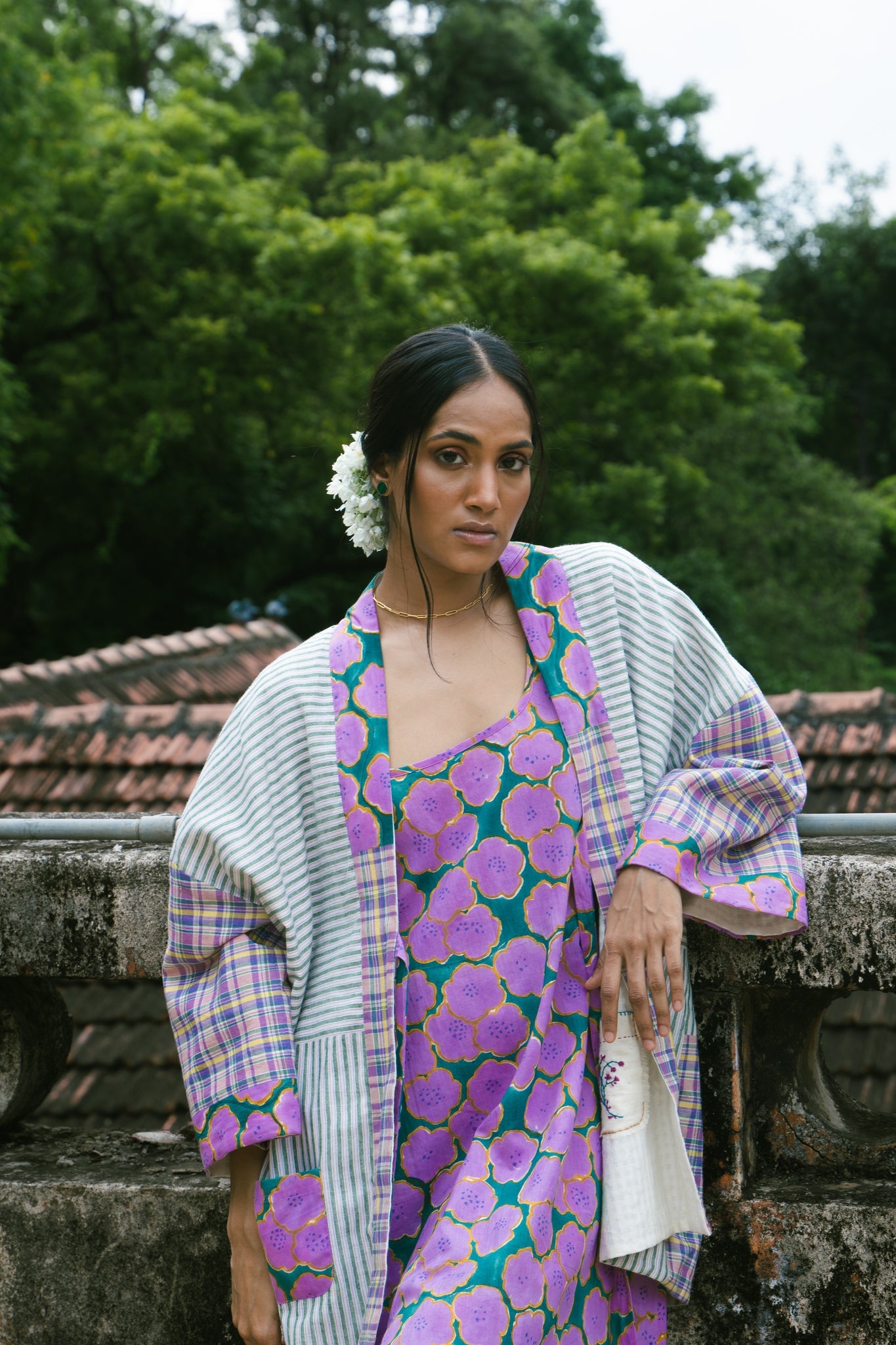 Blooming Reversible Jacket - CiceroniJacketsDeeta