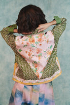 Blot Co - linen Kantha Bolero Jacket - CiceroniJacketsSaphed