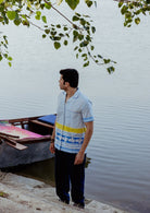 Blue Checks Half Sleeve Shirt - CiceroniMen ShirtsThe Raw India