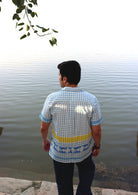 Blue Checks Half Sleeve Shirt - CiceroniMen ShirtsThe Raw India
