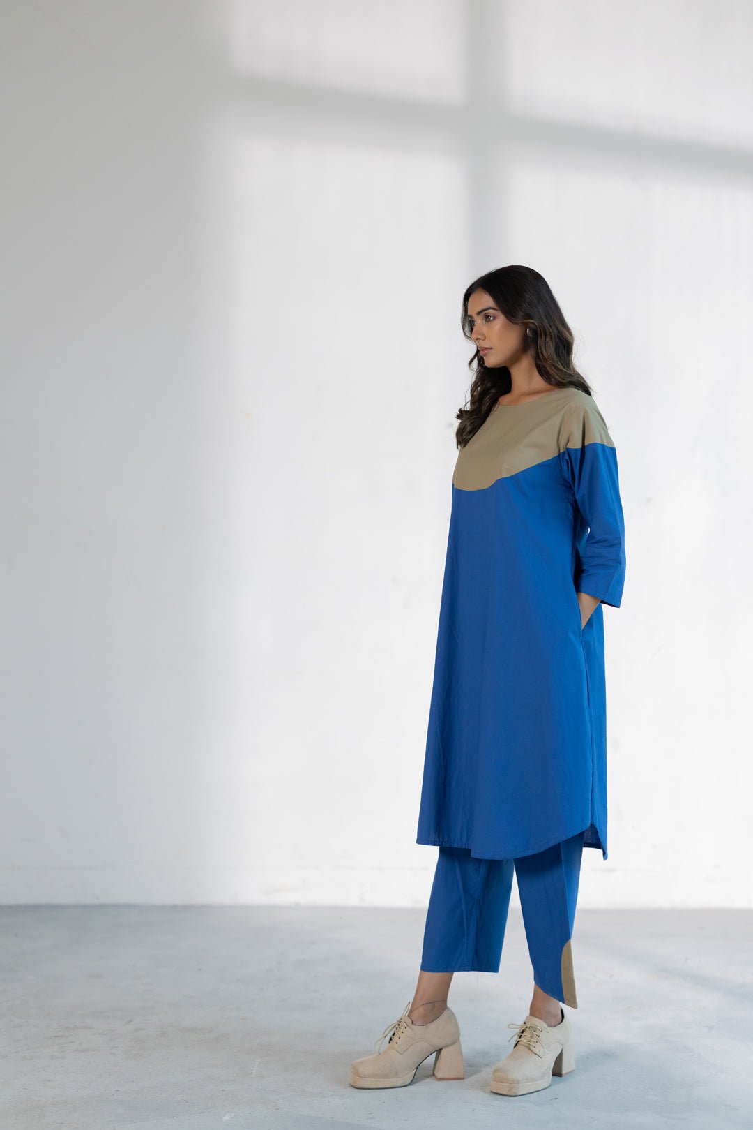 Blue Dune Poplin Co-Ord - CiceroniCo-ord SetSilai Studio