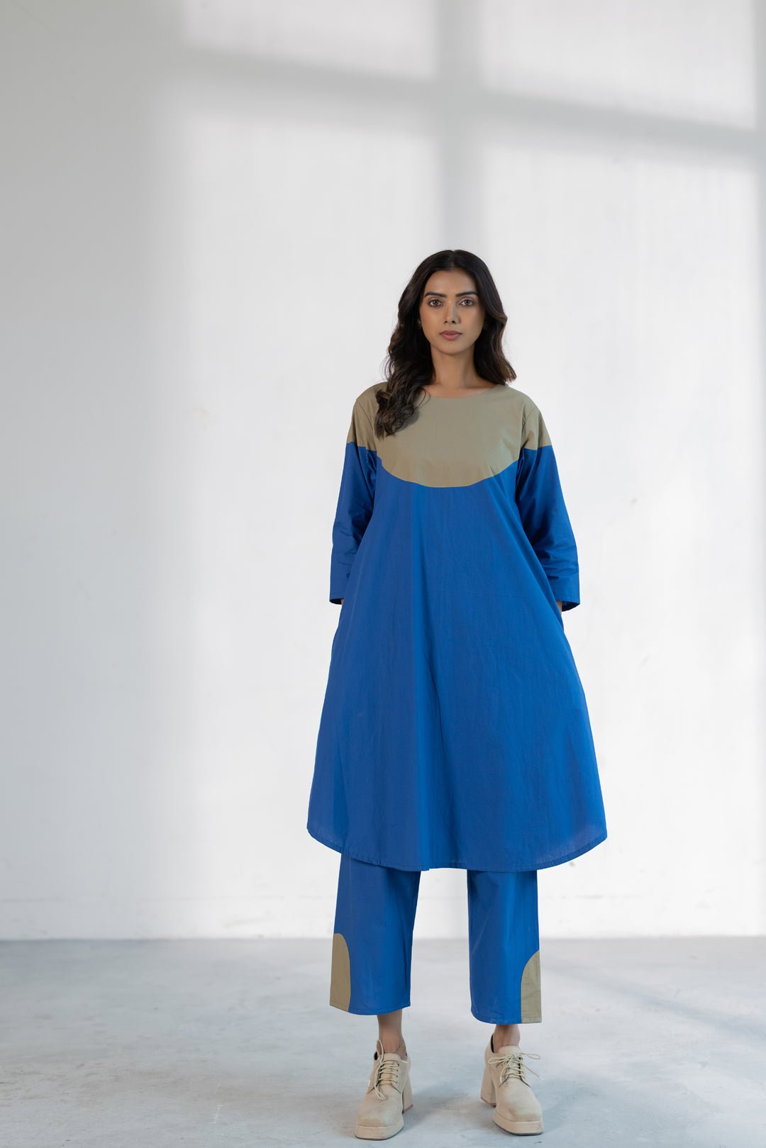 Blue Dune Poplin Co-Ord - CiceroniCo-ord SetSilai Studio