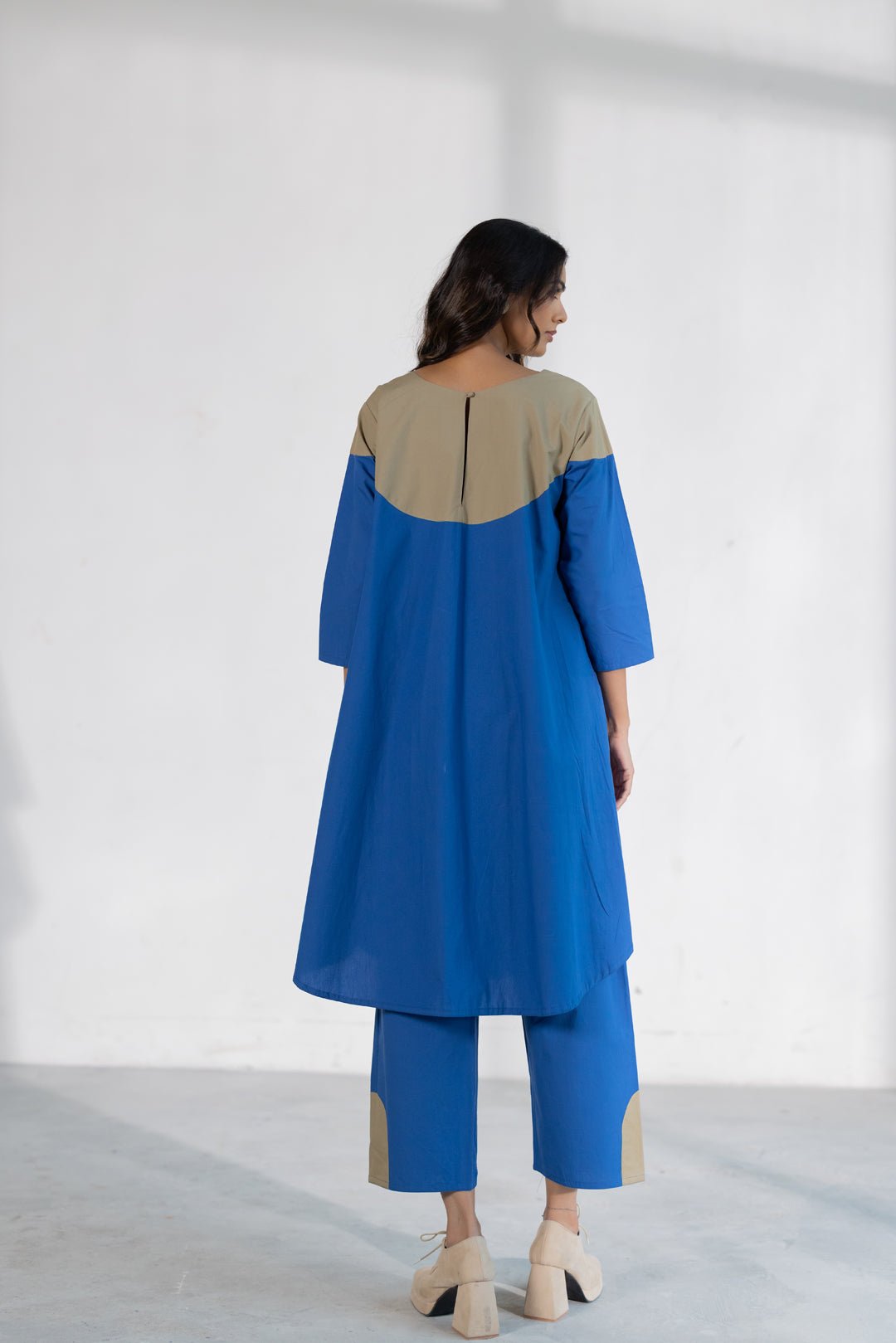 Blue Dune Poplin Co-Ord - CiceroniCo-ord SetSilai Studio