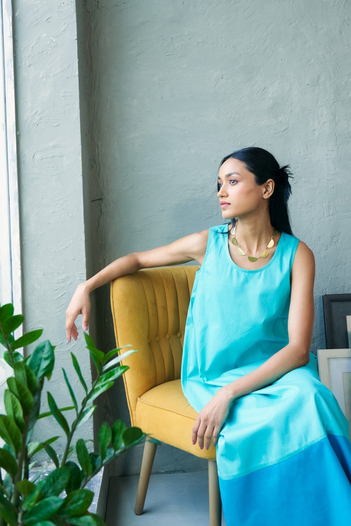 Blue Hours Dress - CiceroniDressesCanoopi