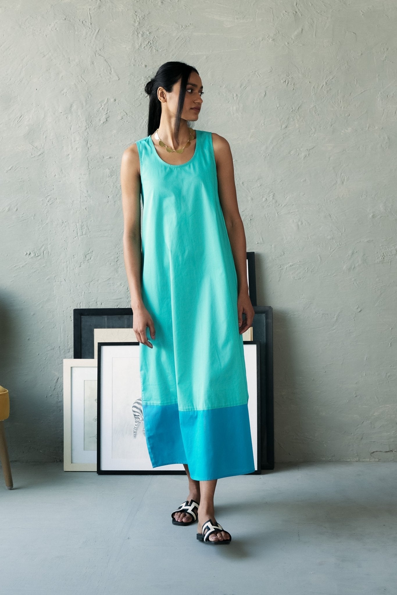 Blue Hours Dress - CiceroniDressesCanoopi