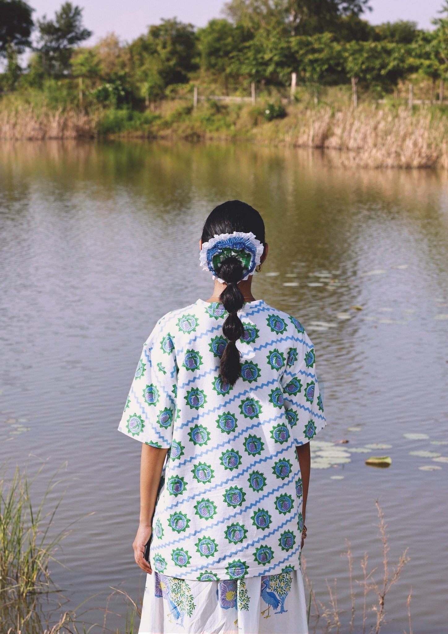 Blue Mango T-Shirt - CiceroniTopsThe Raw India