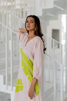 Blush Basil Appliqué Kurta Set - CiceroniKurta Set, Everyday WearSilai Studio