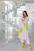 Blush Basil Appliqué Kurta Set - CiceroniKurta Set, Everyday WearSilai Studio