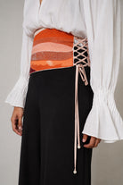 Blush Mosaic Belt - CiceroniBeltsArtbeats by Keerthana