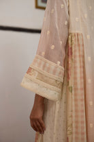 Bokashi Kurta - Off white and Peach - CiceroniKurta, Everyday WearKhyati Rughani