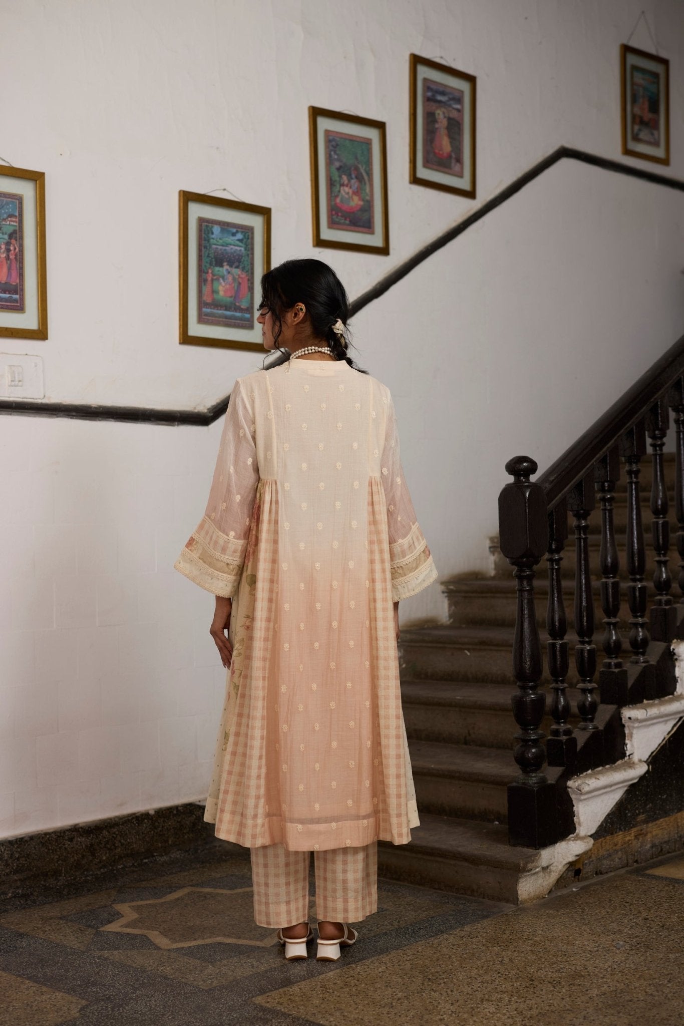 Bokashi Pant - Peach - CiceroniPantsKhyati Rughani